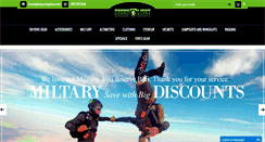 Desktop Screenshot of greenlightskydivinggear.com